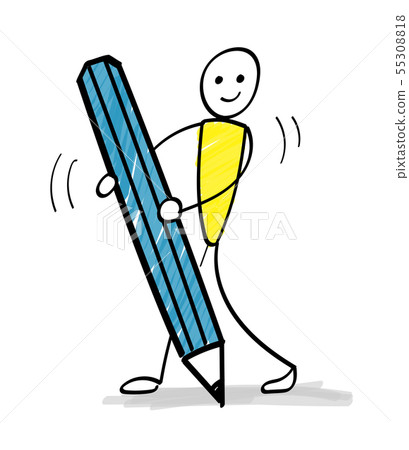 有鉛筆的人 55308818