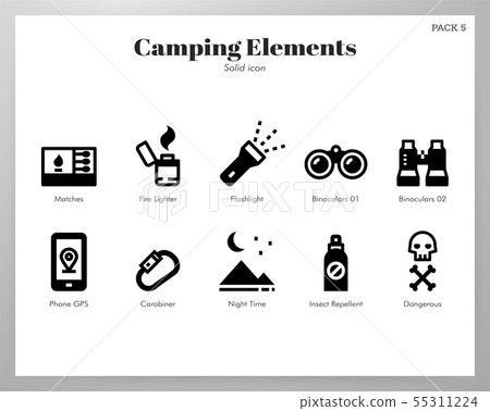 Camping elements Solid pack 55311224