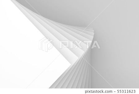 Abstract white background, decorative pile 55311623