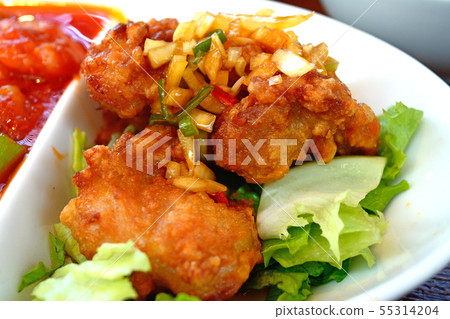 Delicious oil ginger rooster Delicious oil ginger rooster 55314204