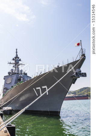 京都府Atago Maizuru護送船的船首 55314546