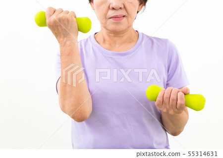 Senior exercise 55314631