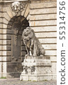 Historical heritage. Lions of Budapest.  55314756