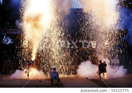 Summer festival hand tube fireworks Summer festival hand tube fireworks 55315775
