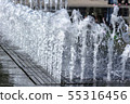 Water jet from the ground 55316456