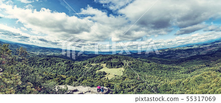 View from the Sitno hill to Stiavnica mountains View from the Sitno hill to Stiavnica mountains 55317069