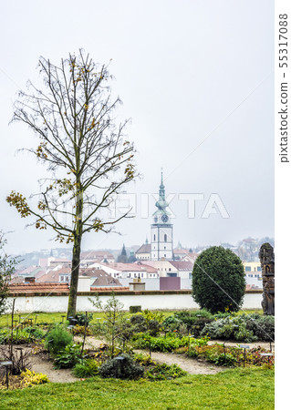 Municipal tower in Trebic, Czech Municipal tower in Trebic, Czech 55317088