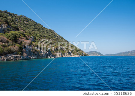 ancient city on the Kekova ancient city on the Kekova 55318626