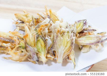 Tempura of ginger 55319160