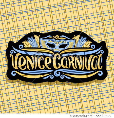 Vector logo for Venice Carnival 55319899