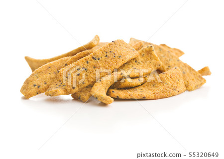 Fried lentils legumes chips. Fried lentils legumes chips. 55320649