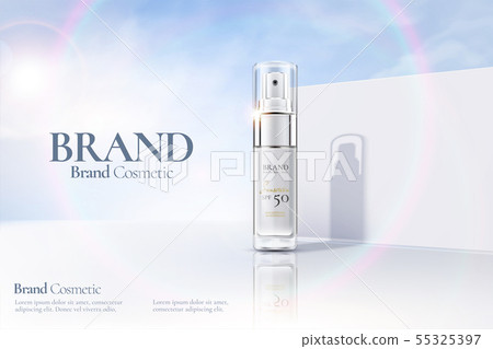 Cosmetic spray bottle ads 55325397