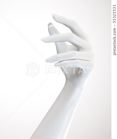 Cosmetic elegant hands gesture 55325531