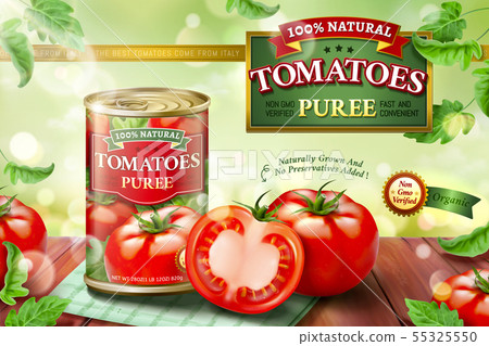 Canned tomato puree ads Canned tomato puree ads 55325550