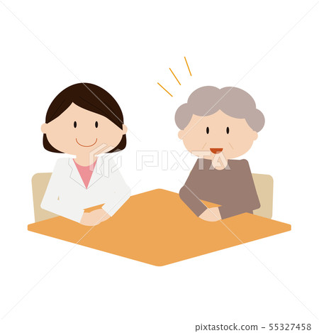 Female doctor interview 2-2 Female doctor interview 2-2 55327458