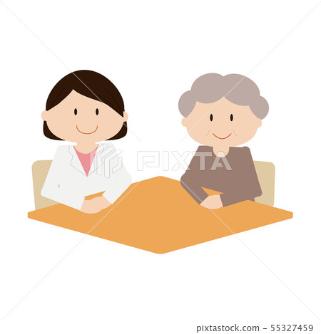 Female doctor interview 2-3 55327459