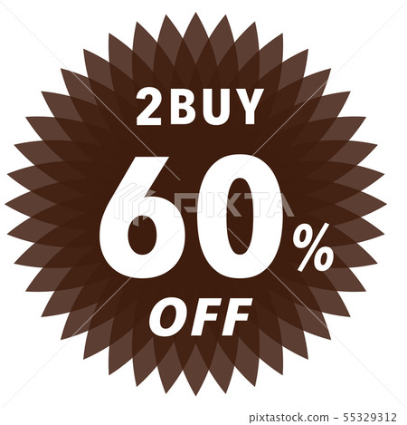 2BUY 60％OFF標籤 55329312
