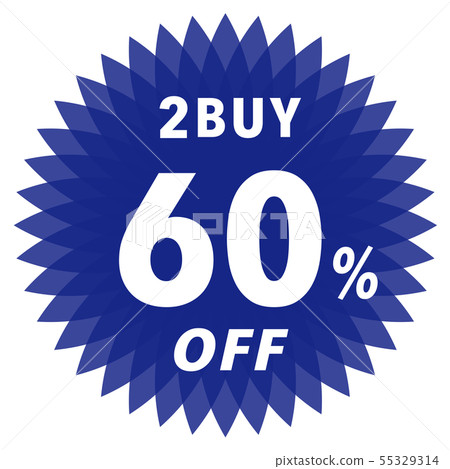 2BUY 60％OFF標籤 55329314