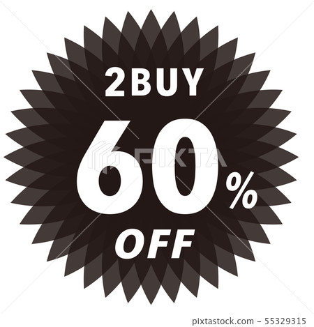 2BUY 60％OFF標籤 55329315