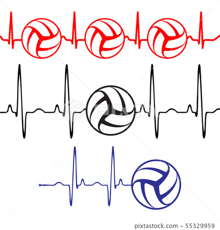 Pulse volleyball set 55329959