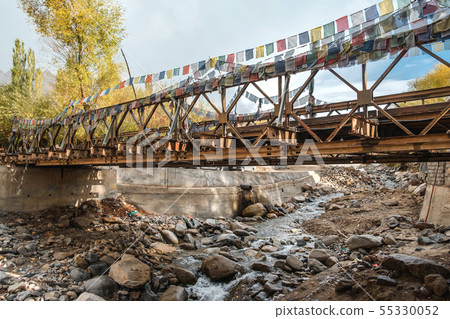 Autumn View of landscape in Leh Ladakh District 55330052