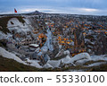 Landscape of Goreme sunset view point . 55330100