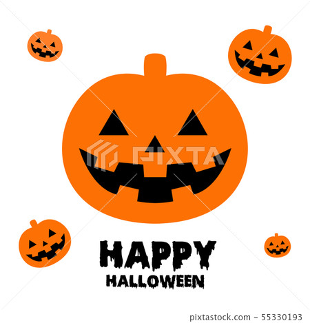 happy halloween background illustration vector 55330193