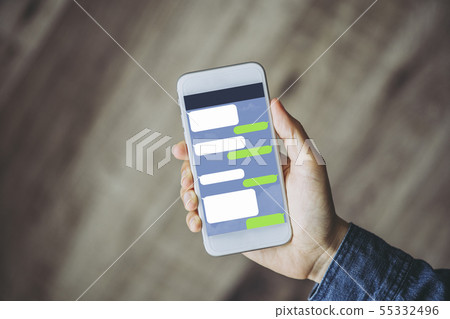 Smartphone talk app 55332496