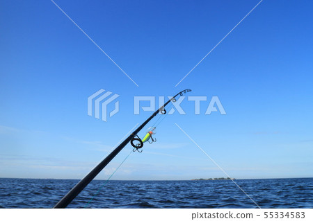 fishing on the sea 55334583