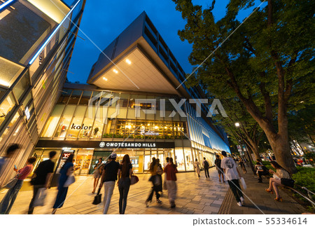 Tokyo cityscape in Japan Tokyo Omotesando Tokyo cityscape in Japan Tokyo Omotesando 55334614