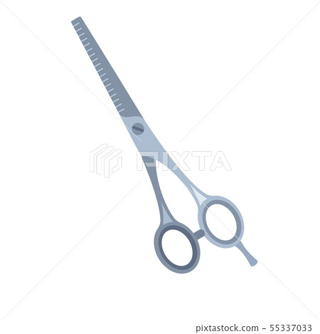 Cartoon thinning scissors Cartoon thinning scissors 55337033