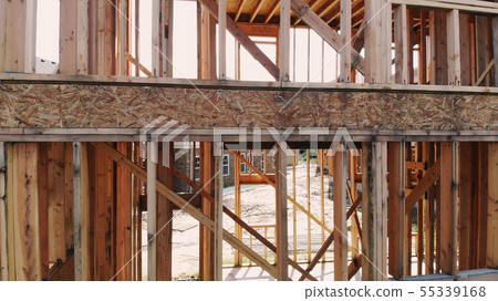 House timber frame for a progressing house a new House timber frame for a progressing house a new 55339168