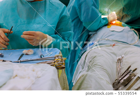Emergency surgery room operating room and surgical Emergency surgery room operating room and surgical 55339554