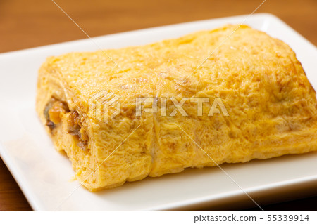 Umagaki (Umaki). Grilled eel with eel grilled egg. 55339914