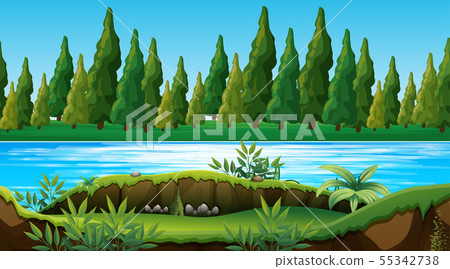 Empty background nature scenery Empty background nature scenery 55342738