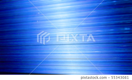 CG line Many glowing rays Blue Aqua 55343081