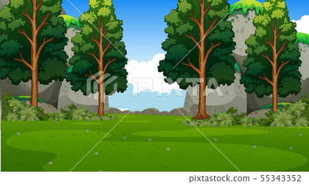 Empty background nature scenery 55343352