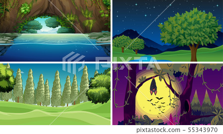 Empty, blank landscape nature scenes Empty, blank landscape nature scenes 55343970