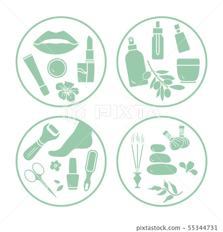 Beauty, care cosmetic products, pedicure, massage Beauty, care cosmetic products, pedicure, massage 55344731