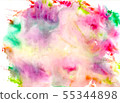 colorful watercolor background 55344898