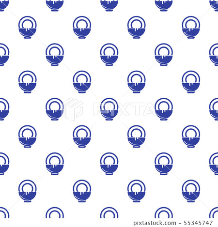 Pattern with coconut and milk for cosmetics 55345747