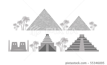 Pyramids & Temples of Ancient Egypt, Babylon, Maya Pyramids & Temples of Ancient Egypt, Babylon, Maya 55346895