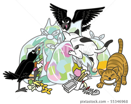 Cats and crows that trash Cats and crows that trash 55346968