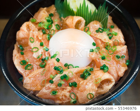 Food sample pork bowl Food sample pork bowl 55346976