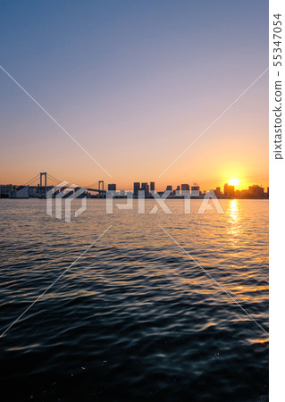 Toyosu-gururu公園的風景(夜景) Toyosu-gururu公園的風景(夜景) 55347054