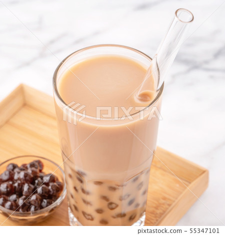 台灣飲料木薯珍珠奶茶 55347101