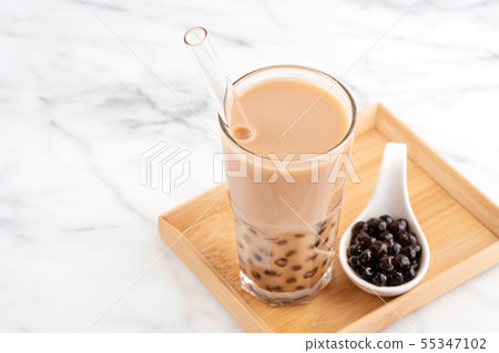 台灣飲料木薯珍珠奶茶 55347102