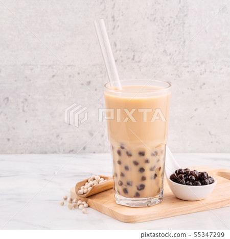 台灣飲料木薯珍珠奶茶 55347299