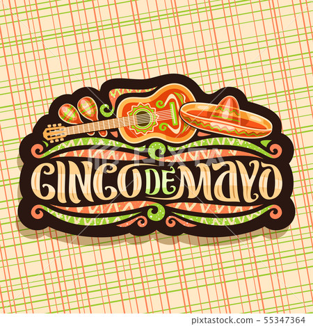 Vector logo for Cinco de Mayo Vector logo for Cinco de Mayo 55347364