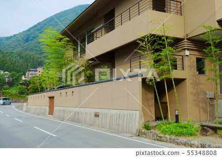 當天神溫泉Tenshin滿天星斗的天空 55348808